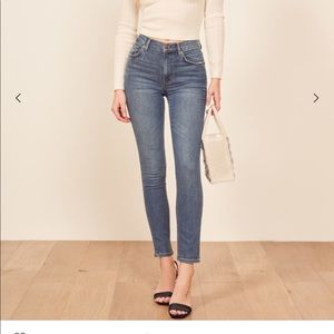 Reformation High & Skinny Rhine Size 28